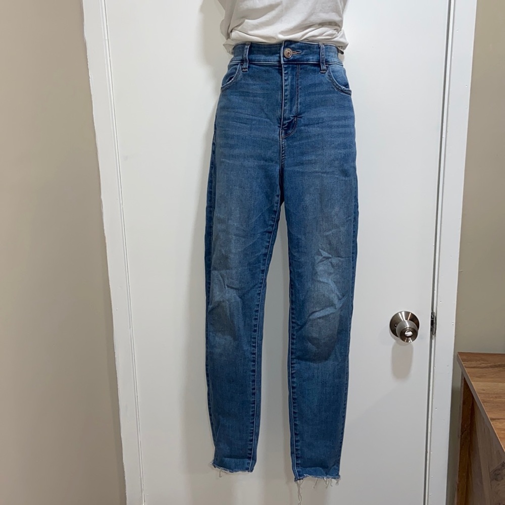American Eagle HighRise Jegging | Light Indigo |14